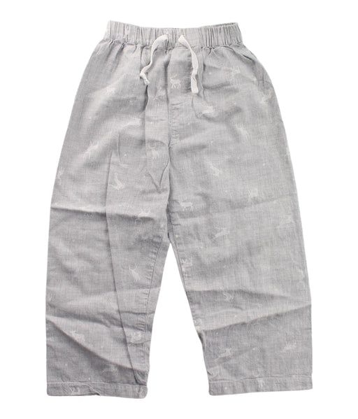 A Grey Casual Pants from The Little White Company in size 3T for boy. (Front View)