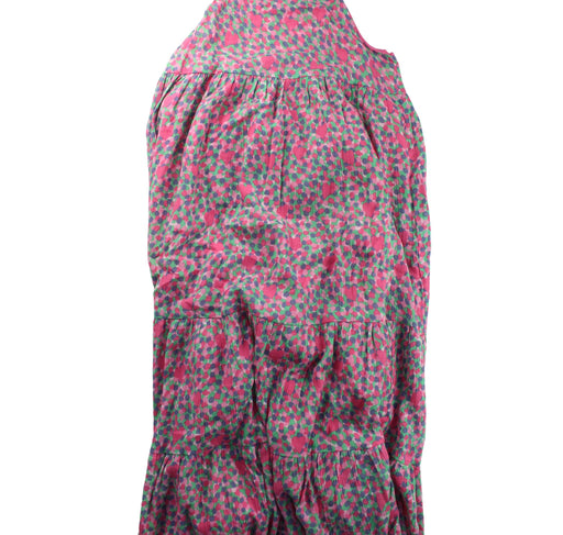 A Pink Sleeveless Dresses from Bonpoint in size 14Y for girl. (Front View)