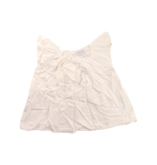 A White Short Sleeve Dresses from Ralph Lauren in size 12-18M for girl. (Front View)