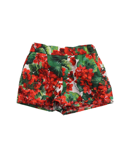 A Green Shorts from Dolce & Gabbana in size 2T for girl. (Front View)