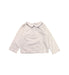 A White Long Sleeve Tops from Jacadi in size 2T for girl. (Front View)