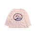 A Pink Long Sleeve T Shirts from Seed in size 4T for girl. (Front View)