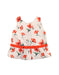 A Red Sleeveless Dresses from Janie & Jack in size 2T for girl. (Front View)