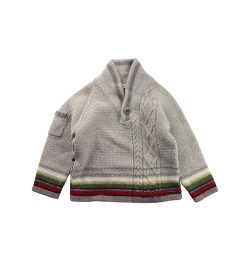 A Grey Knit Sweaters from Kenzo in size 3T for boy. (Front View)