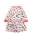 A Multicolour Long Sleeve Dresses from Petit Bateau in size 12-18M for girl. (Back View)
