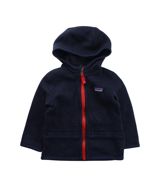A Black Lightweight Jackets from Patagonia in size 12-18M for neutral. (Front View)
