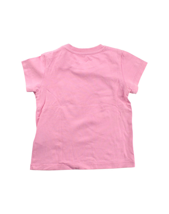 A Multicolour Short Sleeve T Shirts from Moschino in size 18-24M for girl. (Back View)