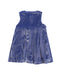 A Blue Sleeveless Dresses from Armani in size 12-18M for girl. (Back View)