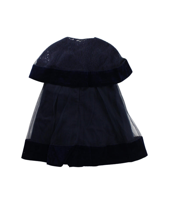 A Black Short Sleeve Dresses from Nicholas & Bears in size 12-18M for girl. (Back View)