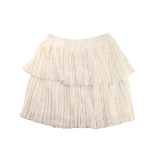 A Ivory Mid Skirts from Little Remix in size 12Y for girl. (Front View)