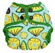 A Green Cloth Diapers from Imagine Baby Products in size Newborn for neutral. (Front View)