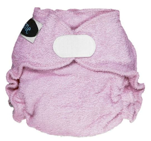 A Purple Cloth Diapers from Imagine Baby Products in size Newborn for girl. (Front View)