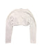 A White Cardigans from Armani in size 8Y for girl. (Back View)