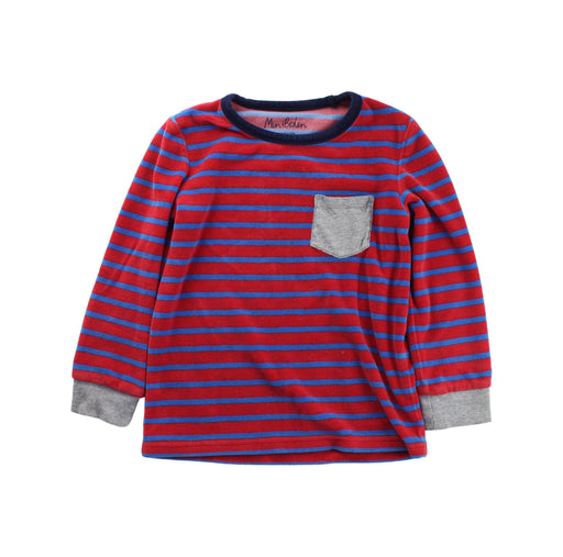 A Blue Crewneck Sweatshirts from Boden in size 5T for boy. (Front View)