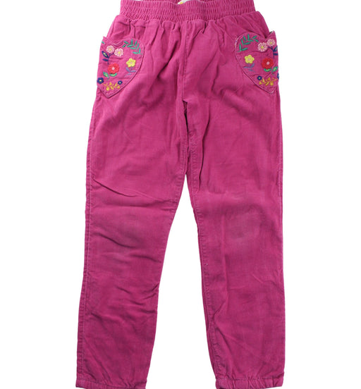 A Pink Casual Pants from Boden in size 7Y for girl. (Front View)