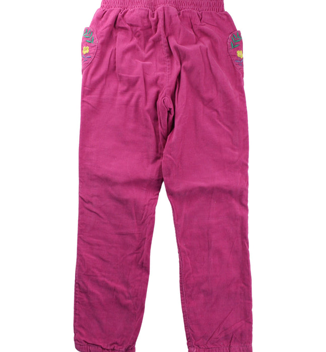 A Pink Casual Pants from Boden in size 7Y for girl. (Back View)