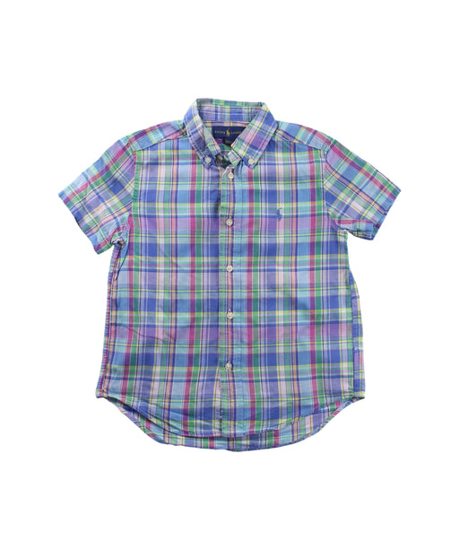 A Multicolour Short Sleeve Shirts from Ralph Lauren in size 5T for boy. (Front View)