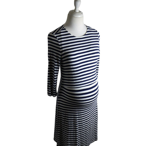 A White Long Sleeve Dresses from Seraphine in size L for maternity. (Front View)