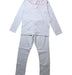 A White Pyjama Sets from Jacadi in size 10Y for girl. (Back View)