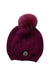 A Red Beanies from Moncler in size M for girl. (Front View)