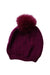 A Red Beanies from Moncler in size M for girl. (Back View)