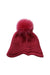 A Red Beanies from Moncler in size L for girl. (Back View)