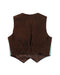 A Brown Suit Vests from Fiona's Prince in size 4T for boy. (Back View)