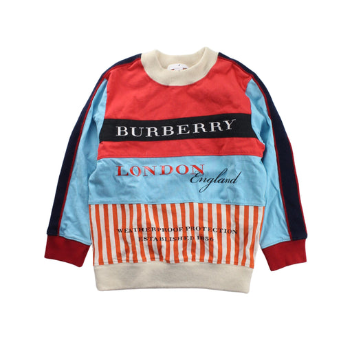 A Multicolour Crewneck Sweatshirts from Burberry in size 6T for neutral. (Front View)