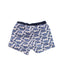 A Blue Shorts from Petit Bateau in size 6-12M for boy. (Back View)