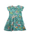 A Green Short Sleeve Dresses from Frugi in size 2T for girl. (Front View)