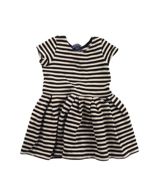 A Black Short Sleeve Dresses from Polo Ralph Lauren in size 3T for girl. (Front View)
