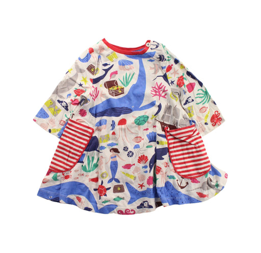 A Multicolour Long Sleeve Dresses from Boden in size 2T for girl. (Front View)