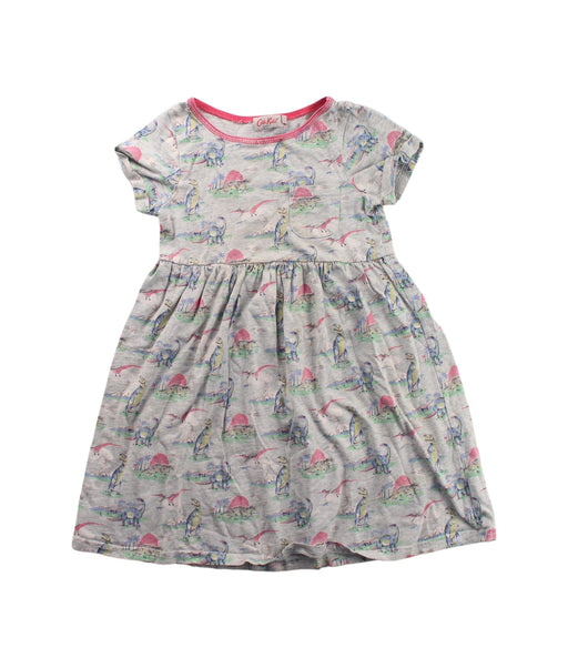 A Grey Short Sleeve Dresses from Cath Kidston in size 3T for girl. (Front View)