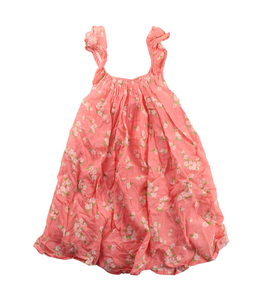 A Peach Sleeveless Dresses from Seafolly in size 4T for girl. (Front View)