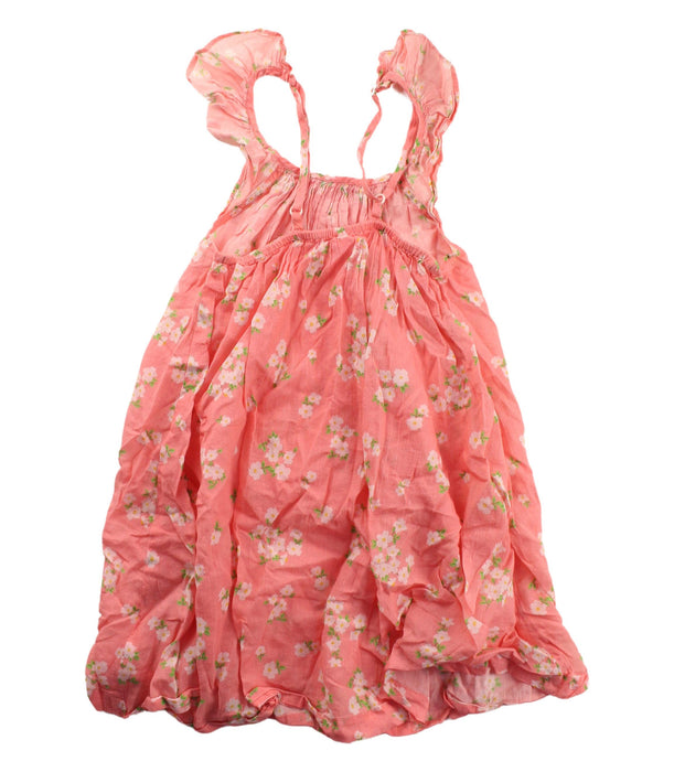 A Peach Sleeveless Dresses from Seafolly in size 4T for girl. (Back View)