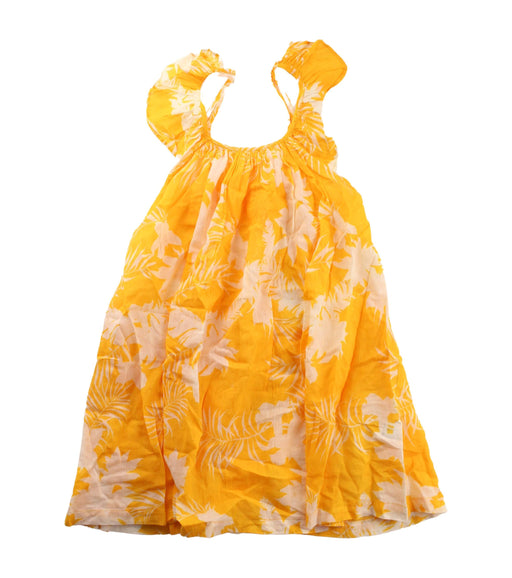 A Yellow Sleeveless Dresses from Seafolly in size 4T for girl. (Front View)