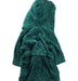 A Green Bathrobes from Joules in size 18-24M for girl. (Back View)
