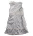 A Grey Sleeveless Dresses from Nicholas & Bears in size 6T for girl. (Back View)