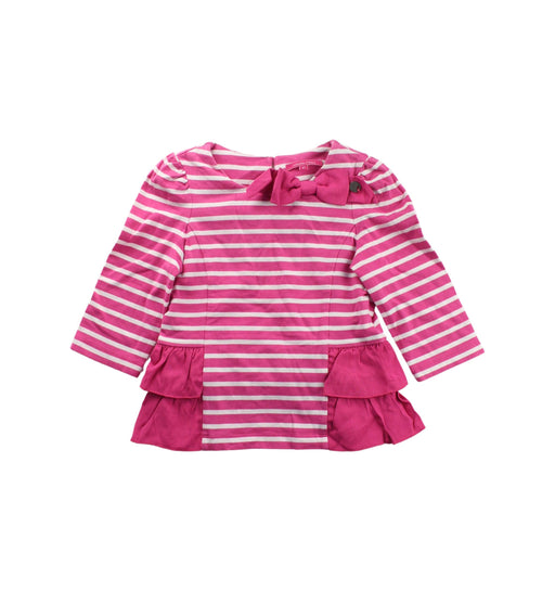 A Pink Long Sleeve Dresses from Nicholas & Bears in size 6T for girl. (Front View)