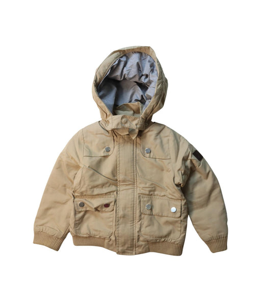 A Beige Lightweight Jackets from Jacadi in size 3T for neutral. (Front View)