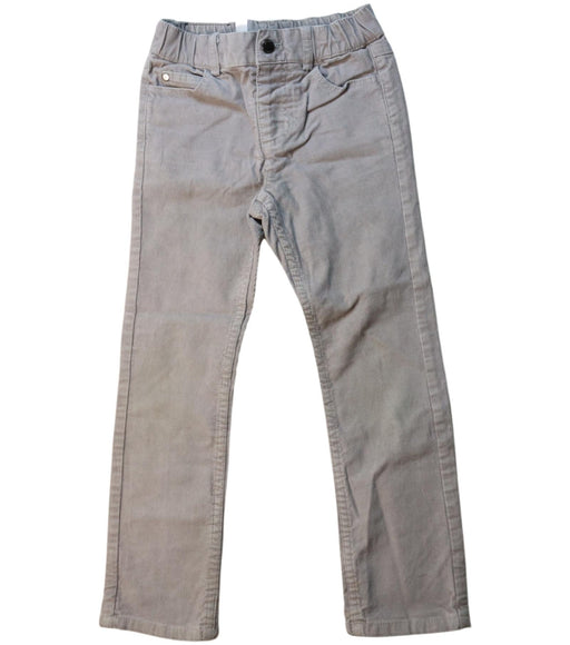 A Grey Casual Pants from Jacadi in size 5T for girl. (Front View)