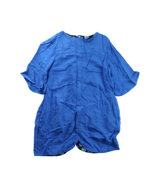 A Blue Short Sleeve Rompers from Stella McCartney in size 5T for girl. (Front View)