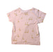 A Multicolour Short Sleeve T Shirts from Le Petit Society in size 4T for girl. (Back View)