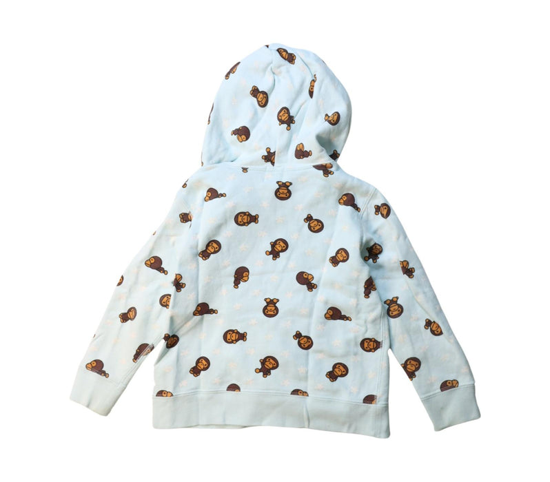 A Multicolour Hooded Sweatshirts from BAPE KIDS in size 4T for neutral. (Back View)