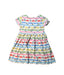 A Multicolour Short Sleeve Dresses from Boden in size 7Y for girl. (Back View)