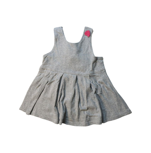 A Grey Overall Dresses from Adorarmi in size 18-24M for girl. (Front View)