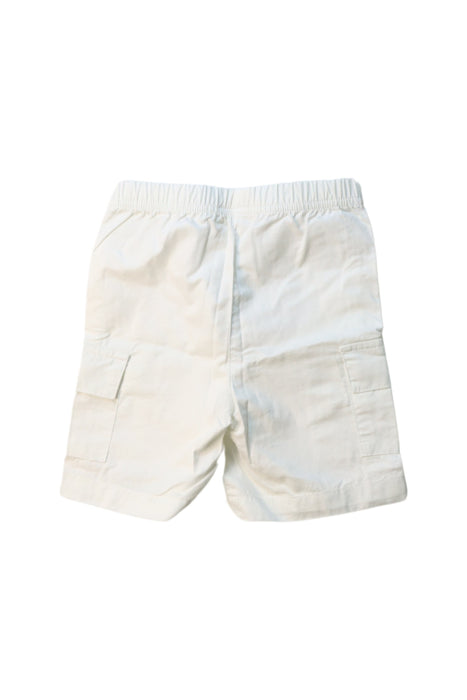 A White Shorts from Miniclasix in size 6-12M for boy. (Back View)