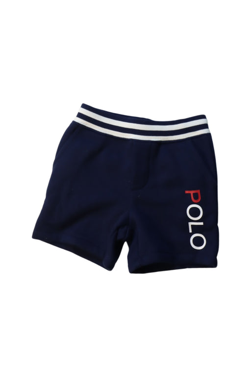 A Navy Shorts from Ralph Lauren in size 12-18M for boy. (Front View)