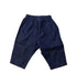 A Navy Casual Pants from Petit Bateau in size 6-12M for girl. (Back View)