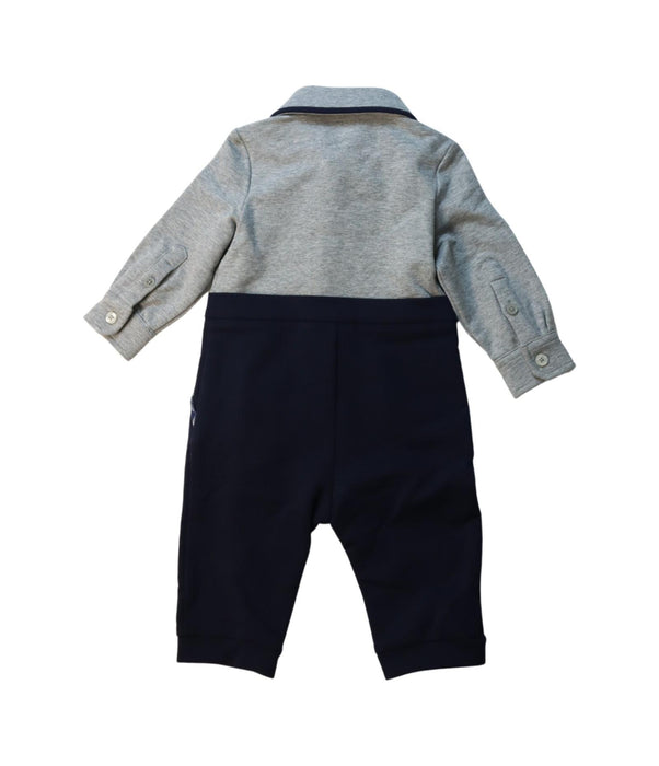 A Multicolour Long Sleeve Jumpsuits from Nicholas & Bears in size 6-12M for boy. (Back View)